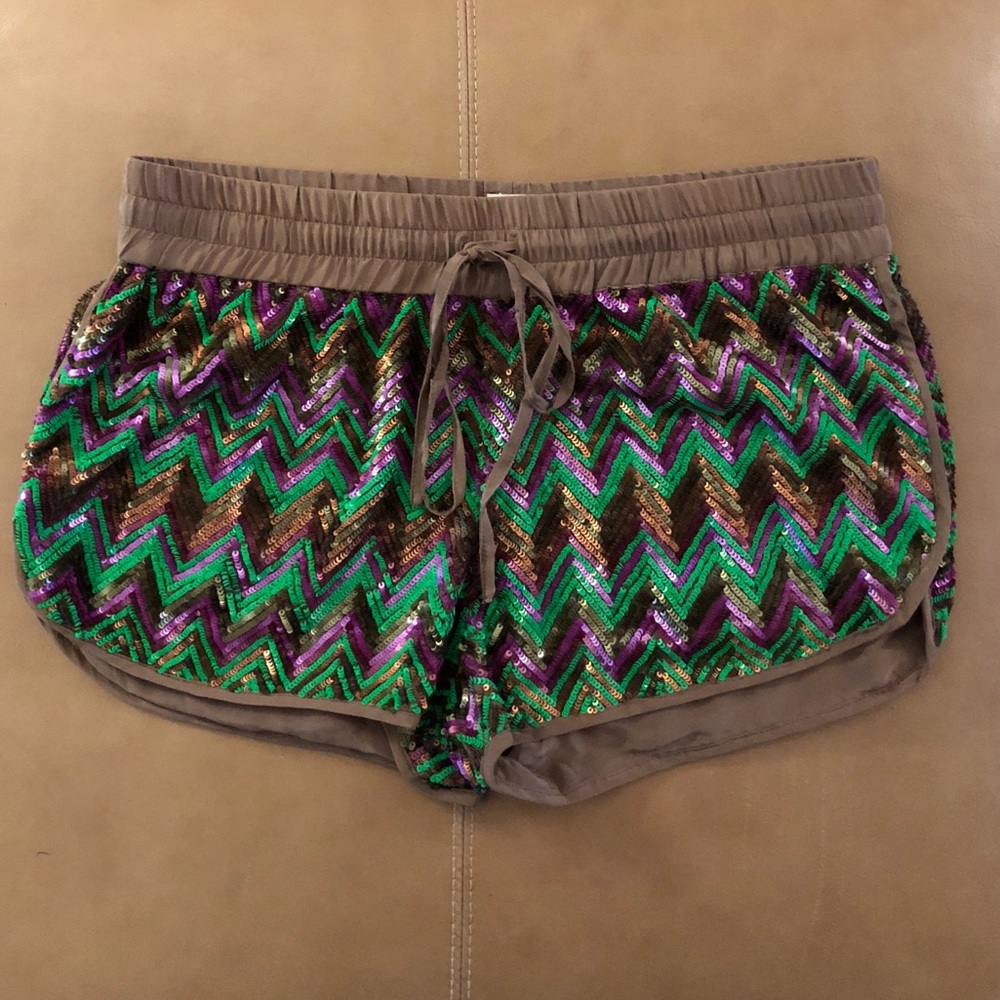 Haute Hippie Sequin Shorts - Worn once!!!
